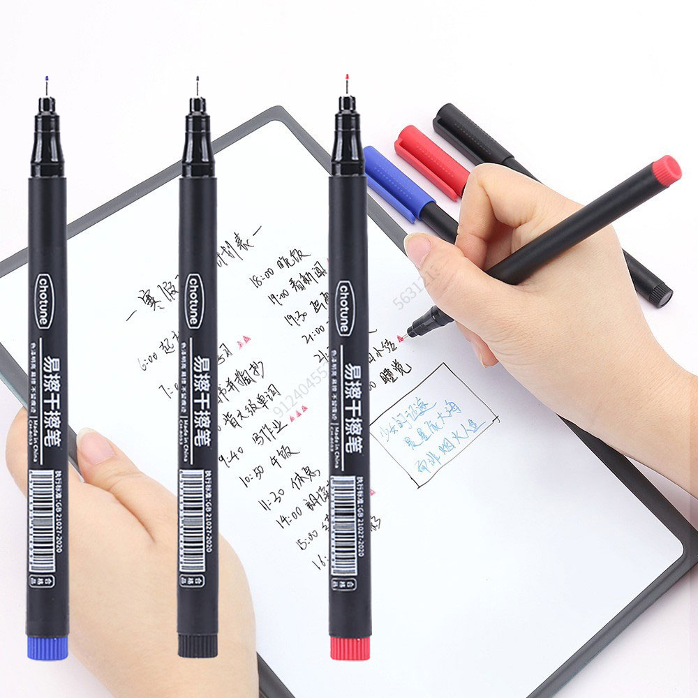 Whiteboard Marker Set - 1/3PCS 0.5mm 드라이 지우기 아트 마커