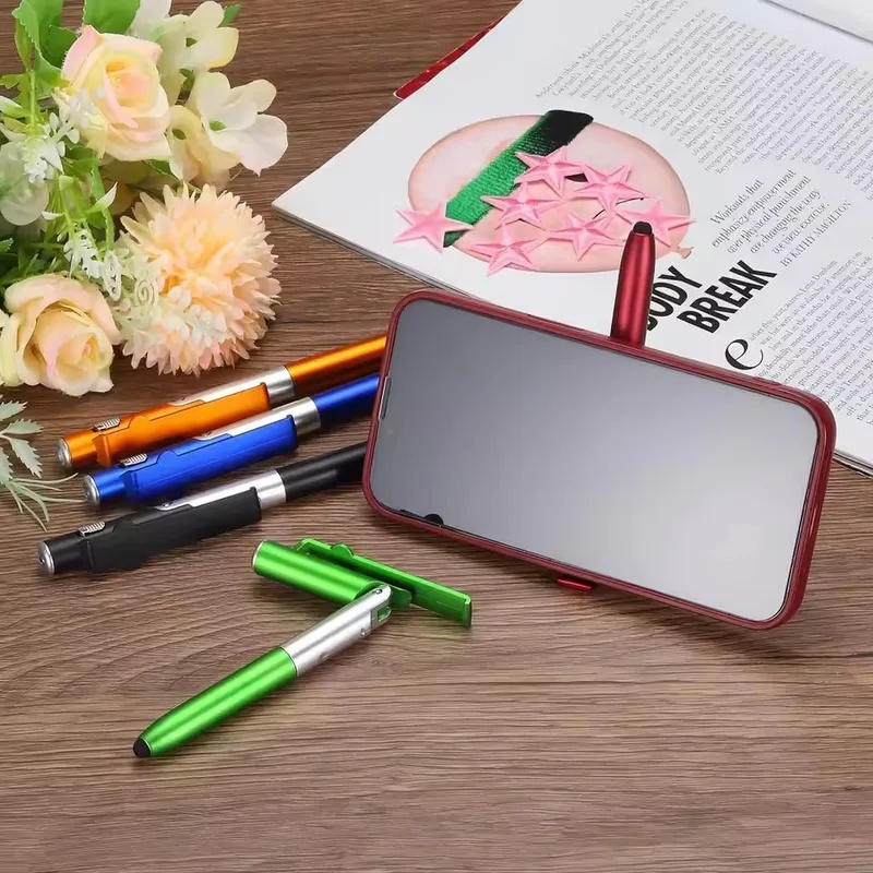 4 in 1 다기능 볼펜 LED 라이트 접이식 휴대폰  - Stationery Warehouse 리뷰 및 가격