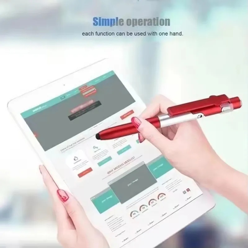 4 in 1 다기능 볼펜 LED 라이트 접이식 휴대폰  - Stationery Warehouse 리뷰 및 가격