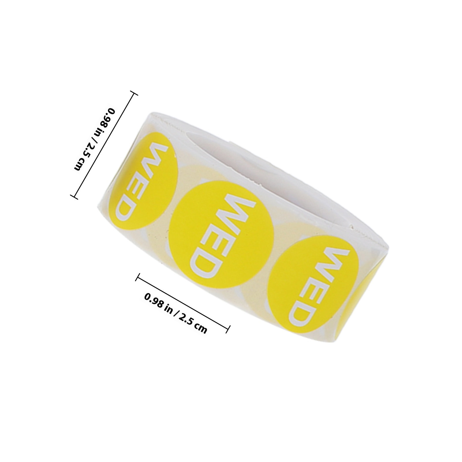 7롤 날짜 표시 스티커 주중 라벨 접착식 재고 관리 식 - Sticker Label Roll 리뷰 및 가격