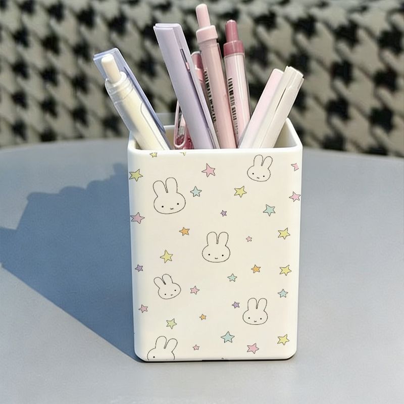새로운 미피 토끼 데스크탑 펜 홀더 창의적인 만화 문구 - Stationery Warehouse 리뷰 및 가격