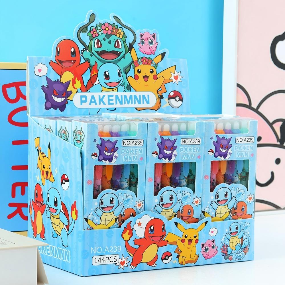 무작위 6/12/24pcs 포켓몬 0.5mm 파란색 잉 - Stationery Warehouse 리뷰 및 가격