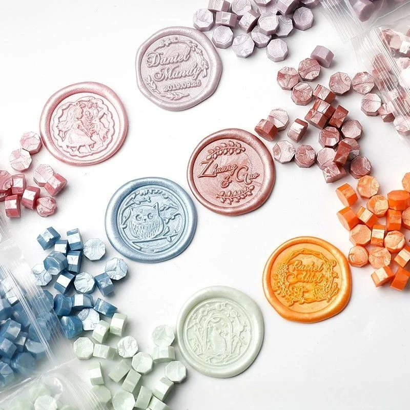 100Pc 레트로 씰링 왁스 인감 스탬프 왁스 비즈 스 - Wax Seal Stamp Kit 리뷰 및 가격