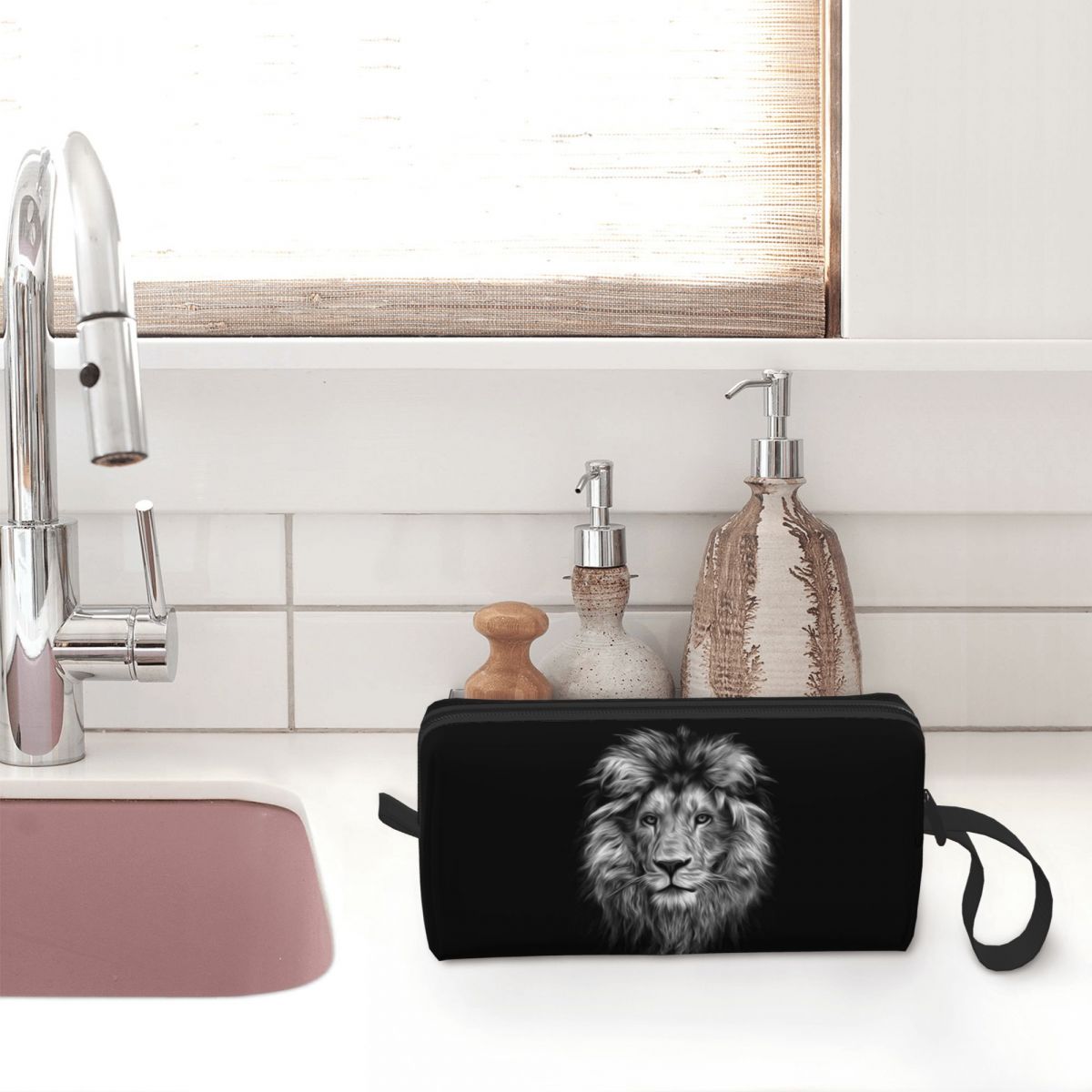 아프리카 야생 사자 얼굴 초상화 연필 케이스 학생용 펜 - Lion Stationery & Office Supply(Kunshan)Co.Ltd 리뷰 및 가격