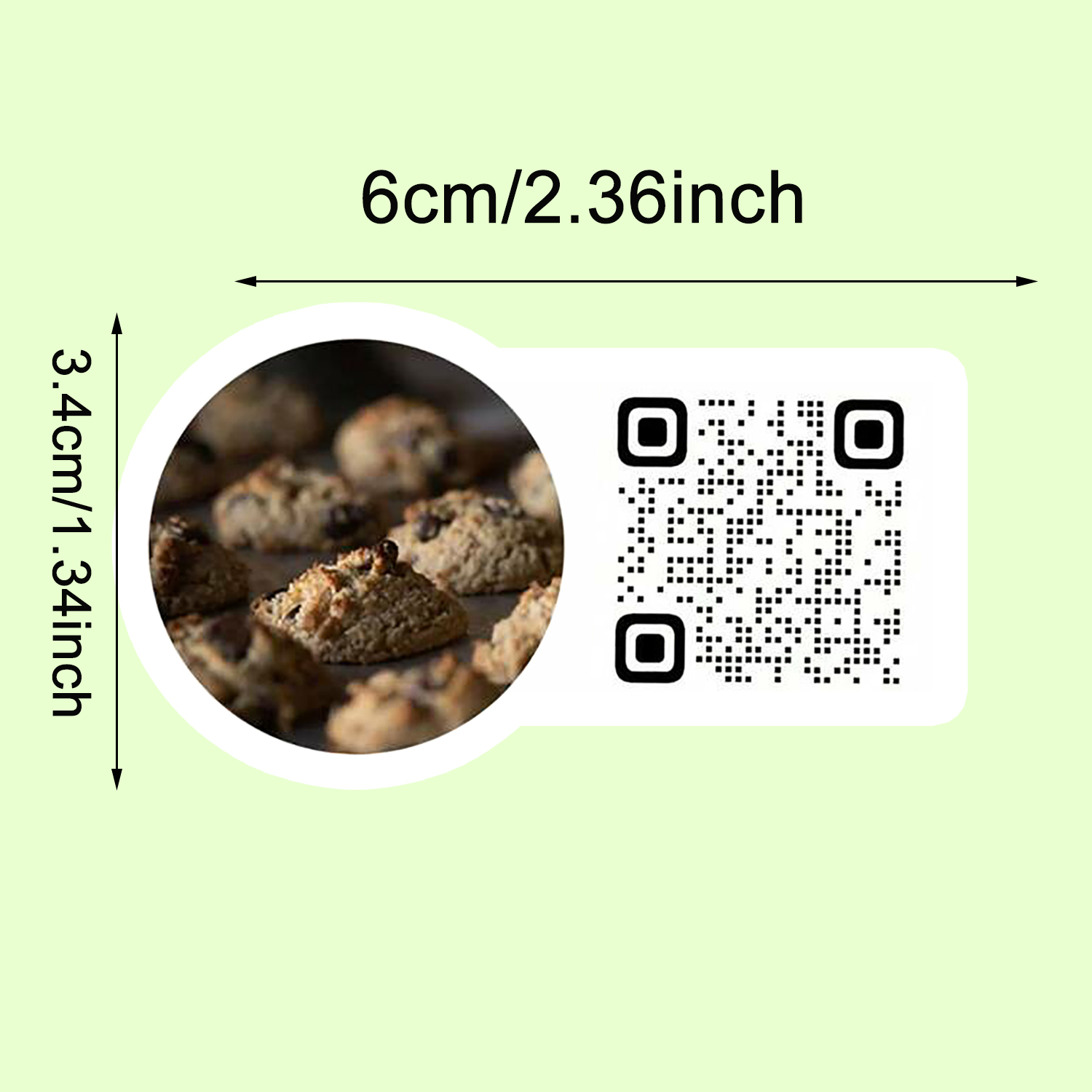 맞춤형 QR 코드 스티커｜개인화된 로고 흰색/투명 방수 - Sticker Label Roll 리뷰 및 가격