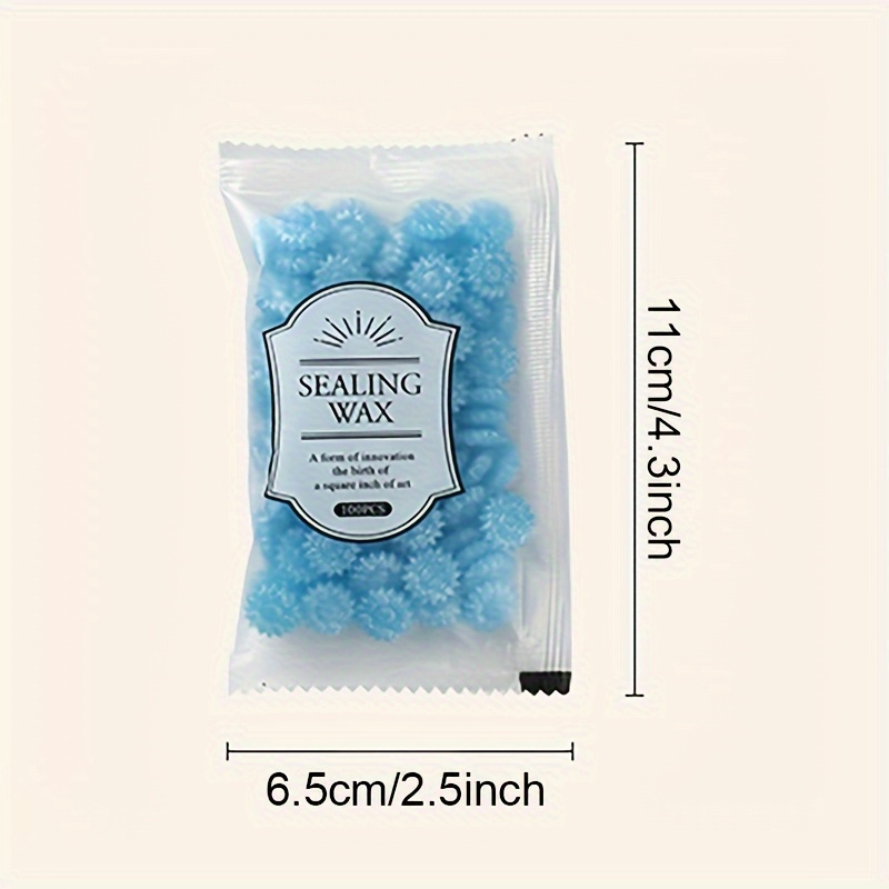 100pcs 오로라 보레 얼리스 팔각형 왁스 인감 비즈 - Wax Seal Stamp Kit 리뷰 및 가격