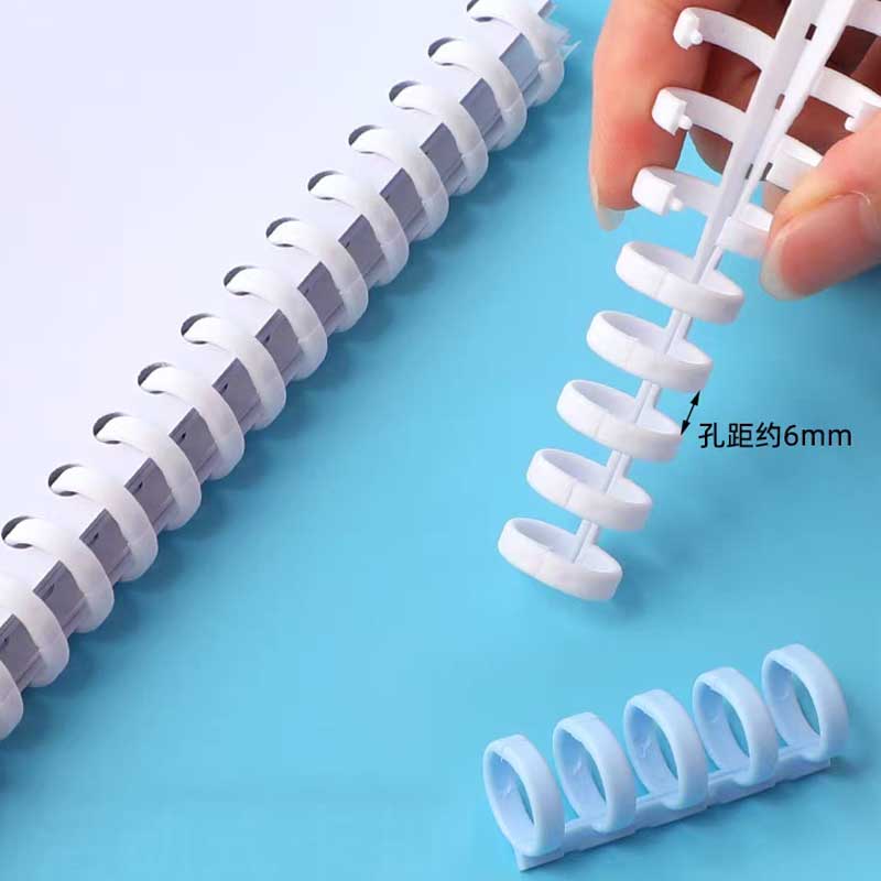 10개입 다채로운 플라스틱 30홀 루즈리프 바인더 링  - Binding Comb Plastic 리뷰 및 가격