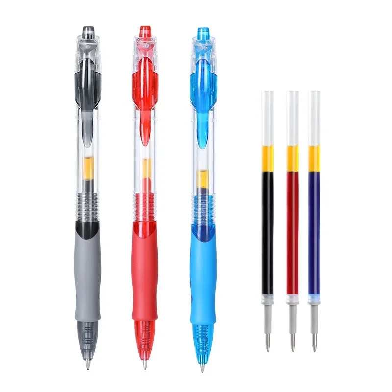 13/30개입 리트랙터블 젤 펜 세트, 검정/빨강/파랑 - Stationery Warehouse 리뷰 및 가격