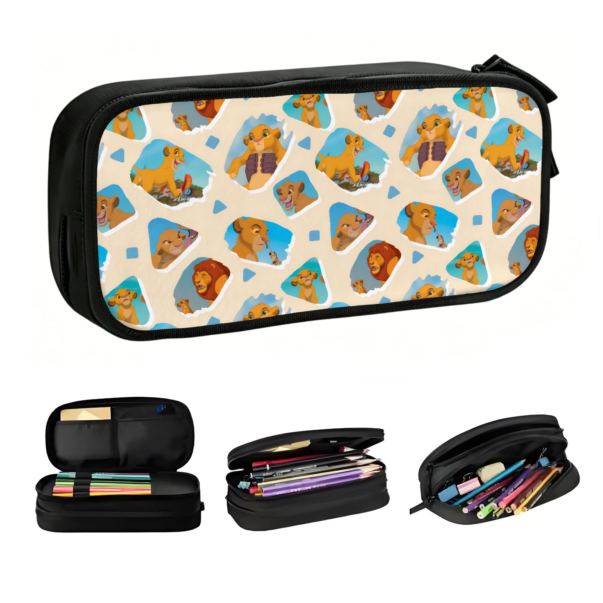 Liones Anime Kinges 학교 연필 케이스  - Lion Stationery & Office Supply(Kunshan)Co.Ltd 리뷰 및 가격