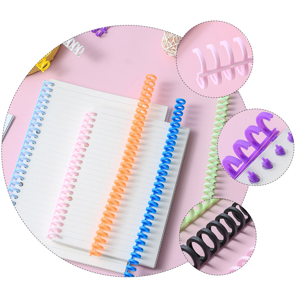 10개입 플라스틱 제본용 스프링, 노트 제작용, 사무실 - Binding Comb Plastic 리뷰 및 가격