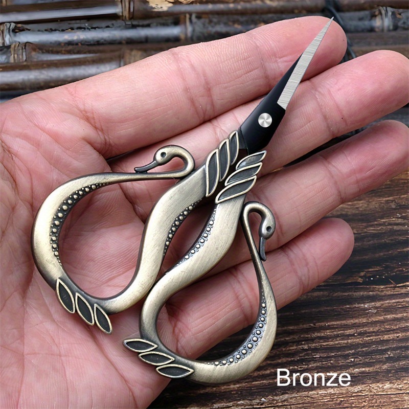 레트로 재봉 빈티지 가위 자수 십자수 가위 원단 바느질 - Scissors Stainless Craft 리뷰 및 가격