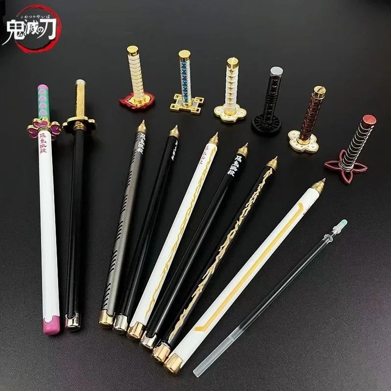 20cm 시그니처 펜 미츠리 시노부 탄지로 합금 실물  - Office Supply Office Stationery Items 리뷰 및 가격