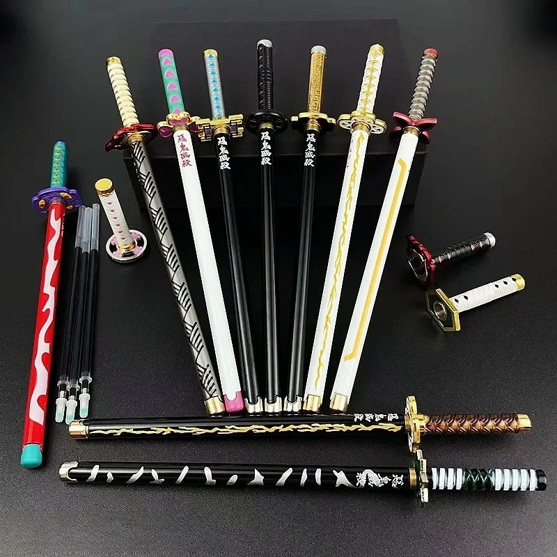 20cm 시그니처 펜 미츠리 시노부 탄지로 합금 실물  - Office Supply Office Stationery Items 리뷰 및 가격