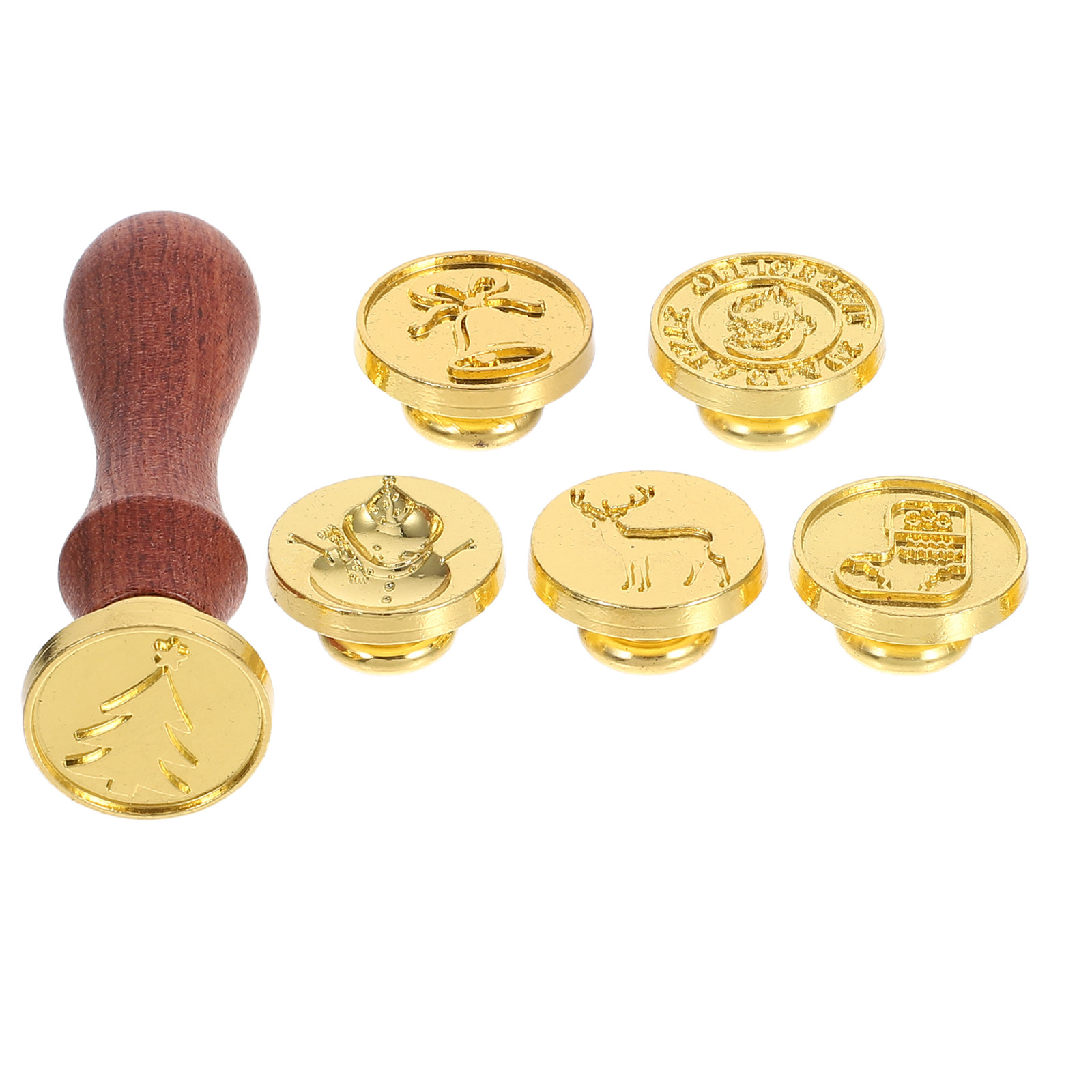 1세트 빈티지 왁스 씰 스탬프 세트, 크리스마스 패턴, - Wax Seal Stamp Kit 리뷰 및 가격