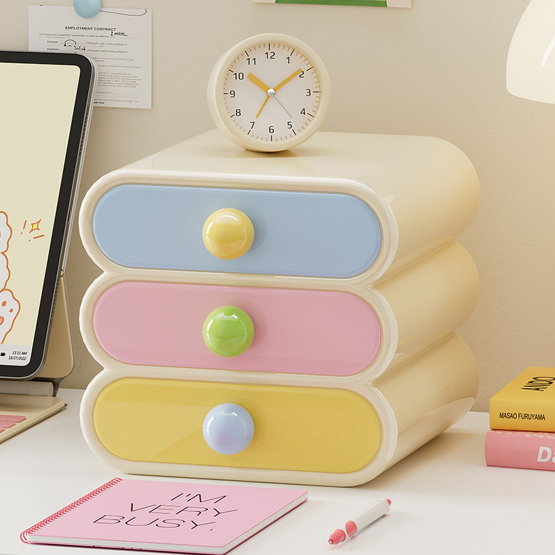 Uforu 도파민 데스크 정리함, 3단 서랍 보관함 사 - Stationery Warehouse 리뷰 및 가격