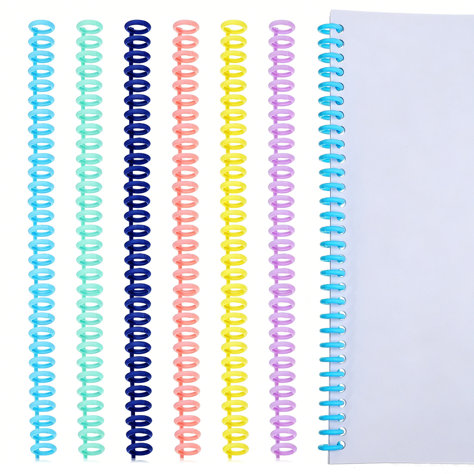 12개 플렉시블 플라스틱 바인딩 스파인, DIY 노트북 - Binding Comb Plastic 리뷰 및 가격